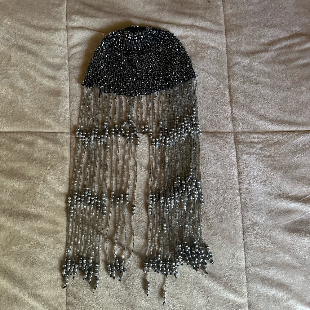 Beaded head dress